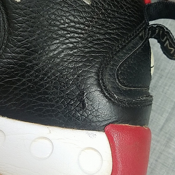 Nike Air Jordan Jumpman Pro 'bred' sneakers - black red men's 10 906876-001 - Picture 11 of 14